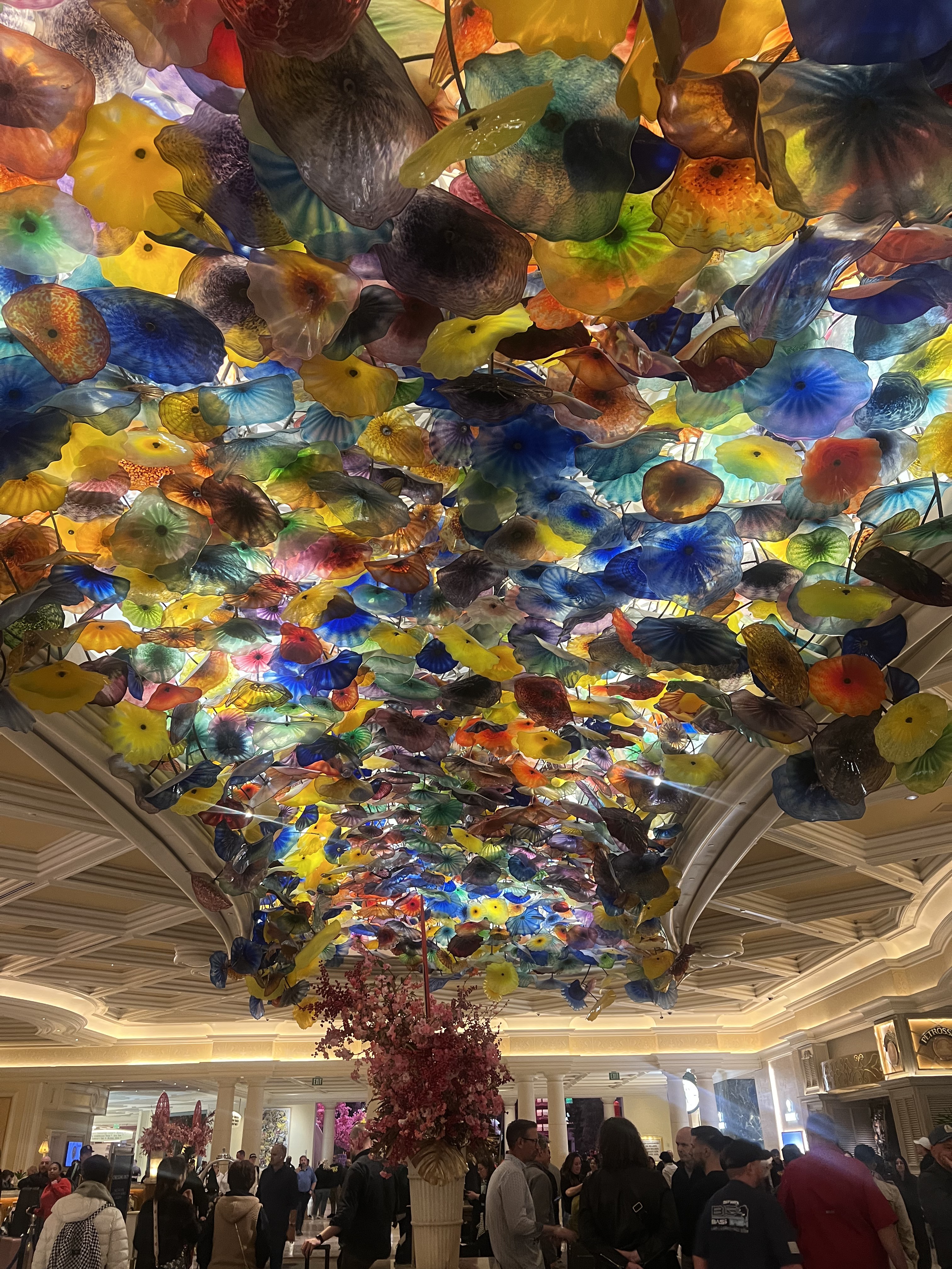 Bellagio glass ceiling