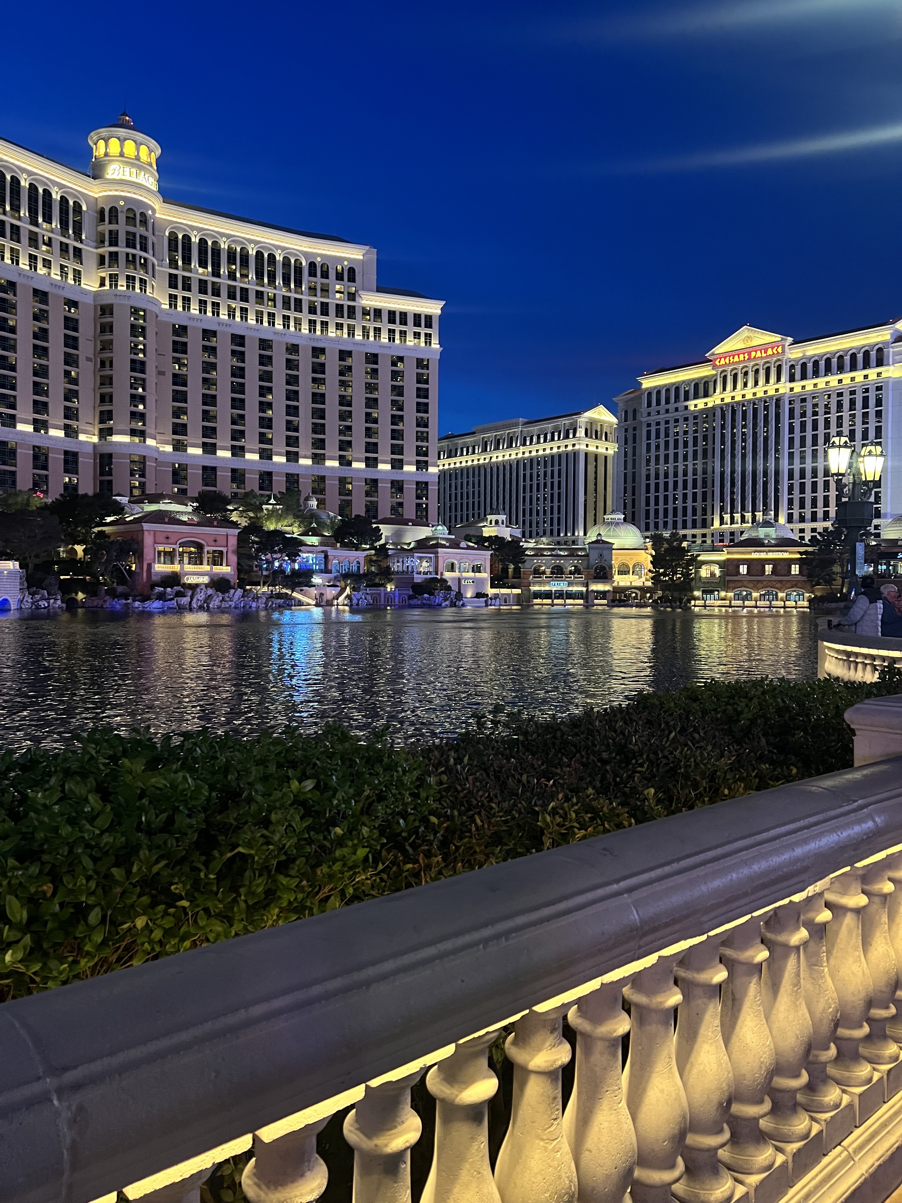 Bellagio at night