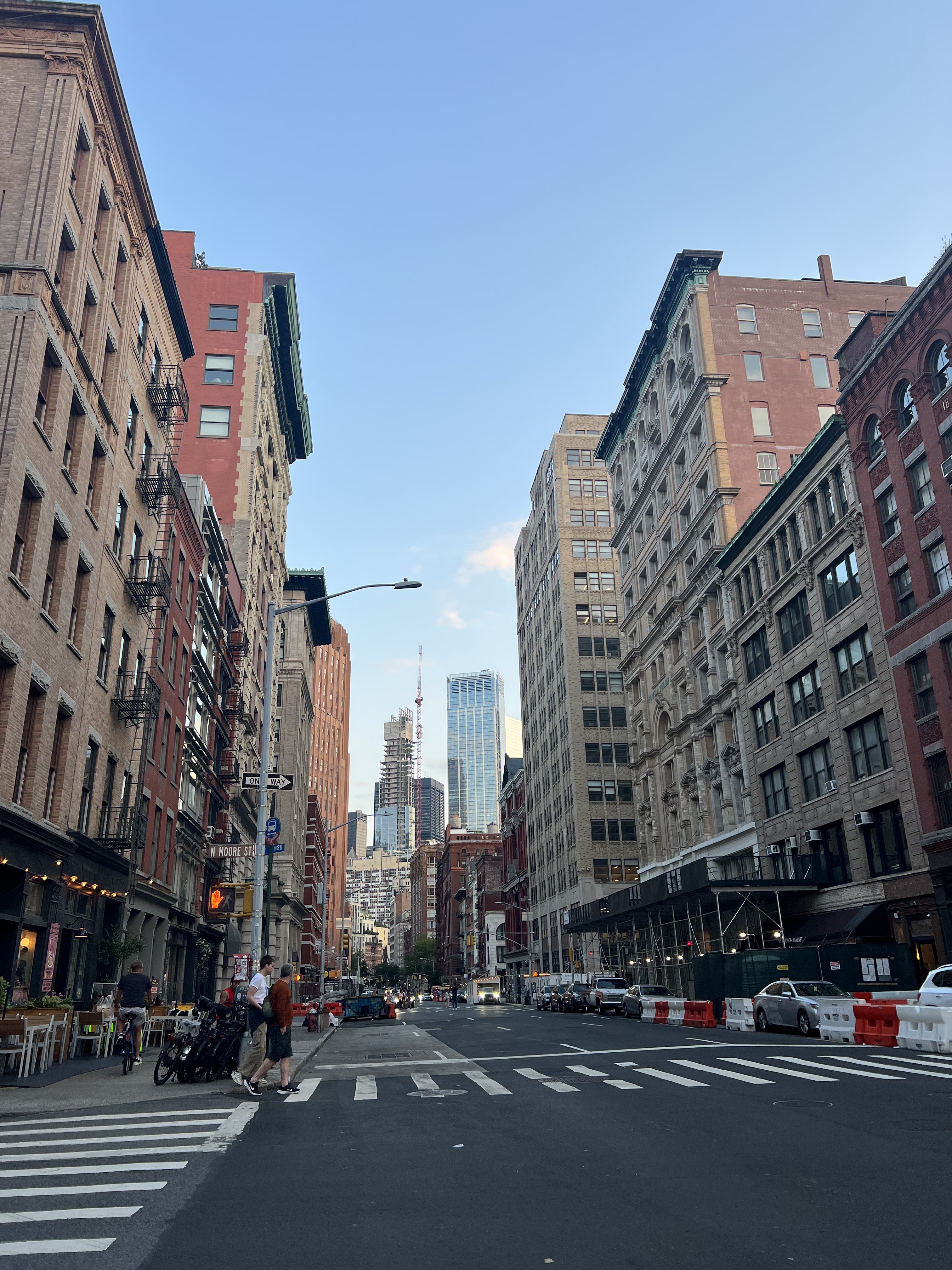 Manhattan street TriBeCa